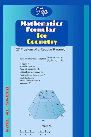 top mathematics formulas for geometry 1st edition adel al saeed b0ckqh55z5, 979-8863781068