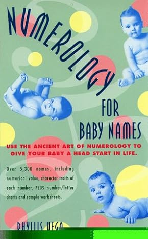 numerology for baby names use the ancient art of numerology to give your baby a head start in life 1st