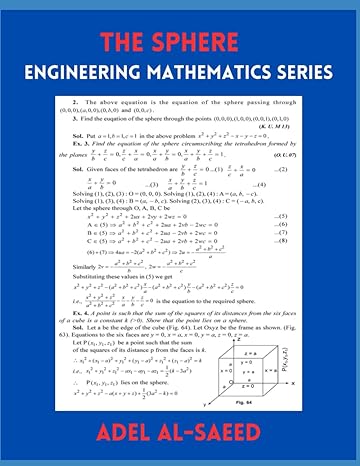 the sphere engineering mathematics series 1st edition adel al saeed b0c1j1pbnh, 979-8390519851