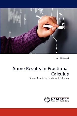 some results in fractional calculus 1st edition saad al azawi 3844325190, 978-3844325195