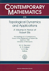 topological dynamics and applications a volume in honor of robert ellis proceedings of a conference in honor