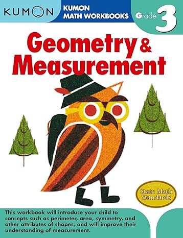 kumon grade 3 geometry and measurement workbook edition kumon publishing ,kumon publishing north america