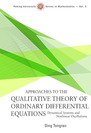 approaches to the qualitative theory of ordinary differential equations dynamical systems and nonlinear