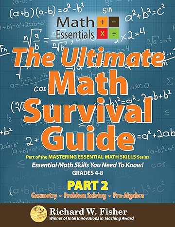 the ultimate math survival guide part 2 part of the mastering essential math skills series 1st edition