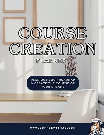 course creation planner 1st edition jenny jo bingham b0cxcy76nk