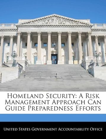 homeland security a risk management approach can guide preparedness efforts 1st edition united states