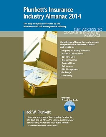 plunketts insurance industry almanac 2014 insurance industry market research statistics trends and leading
