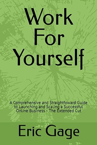 work for yourself a comprehensive and straightfoward guide to launching and scaling a successful online