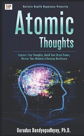 atomic thoughts capture tiny thoughts build your brain power master your mindset follow self care codes and