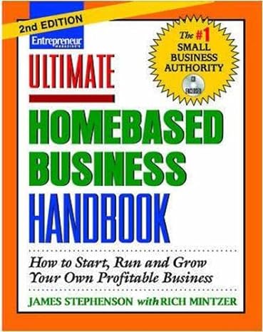 ultimate homebased business handbook 2nd edition james stephenson ,rich mintzer 1599181851, 978-1599181851