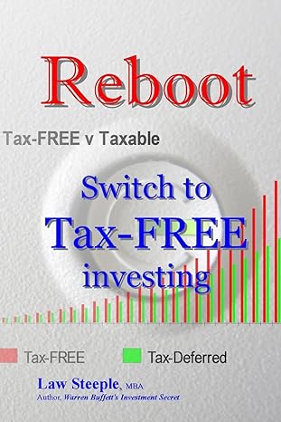 reboot switch to tax free investing 1st edition law steeple mba 1484988035, 978-1484988039