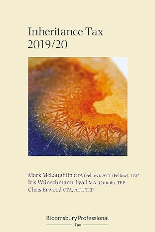 bloomsbury professional inheritance tax 2019/20 1st edition mark mclaughlin ,chris erwood ,iris wunschmann