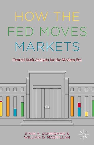 how the fed moves markets central bank analysis for the modern era 1st edition evan a schnidman, william d