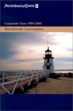 worldwide summaries 2 volume set 1st edition pricewaterhousecoopers llp 0471328588, 978-0471328582
