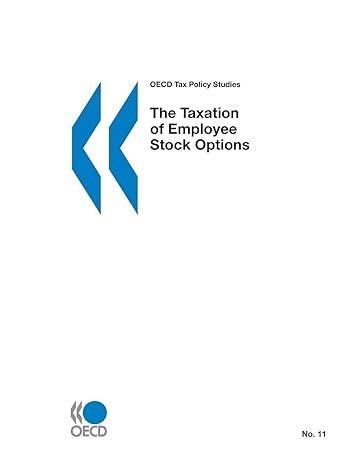 oecd tax policy studies the taxation of employee stock options 1st edition oecd publishing 9264012486,