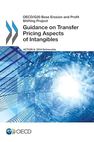 oecd/g20 base erosion and profit shifting project guidance on transfer pricing aspects of intangibles 1st