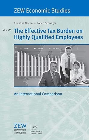 The Effective Tax Burden On Highly Qualified Employees An International Comparison