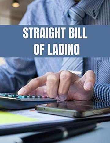 straight bill of lading blank fillable straight bill of lading form sheets 1st edition smw publishing