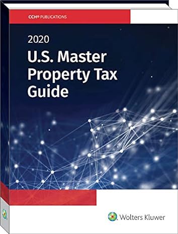 u s master property tax guide 2019 1st edition cch inc 0808051814, 978-0808051817