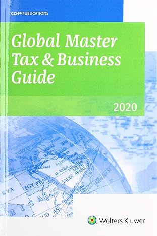 global master tax and business guide 2020 1st edition wolters kluwer editorial staff 0808053027,