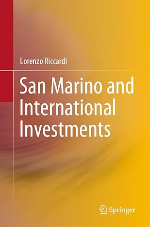 san marino and international investments 2023rd edition lorenzo riccardi 9819903645, 978-9819903641
