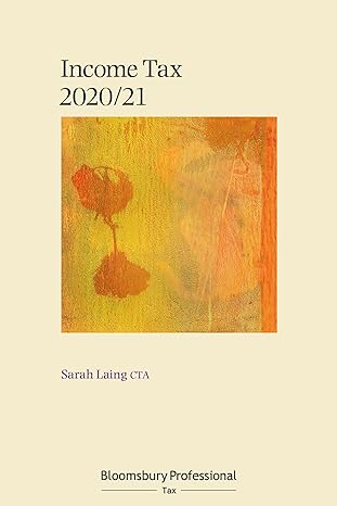 bloomsbury professional income tax 2020/21 1st edition sarah laing 1526514494, 978-1526514493