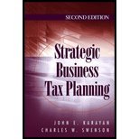 strategic corporate tax planning by karayan john e swenson charles w hardcover 1st edition karayan b008cmec4s