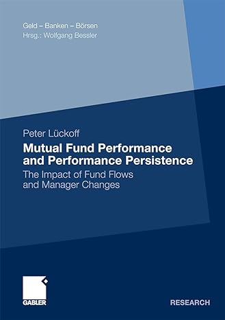 mutual fund performance and performance persistence the impact of fund flows and manager changes 2011th