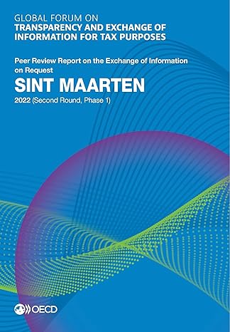 global forum on transparency and exchange of information for tax purposes sint maarten 2022 peer review