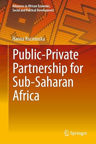 public private partnership for sub saharan africa 1st edition hanna kociemska 3030147525, 978-3030147525