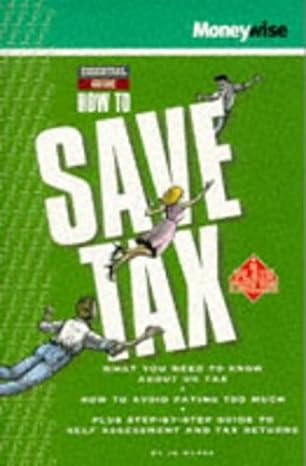 moneywise gde how to save tax 99 ed 2nd edition hanks 0130115126, 978-0130115126