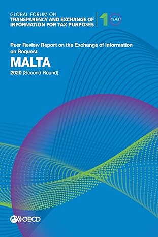 global forum on transparency and exchange of information for tax purposes malta 2020 peer review report on