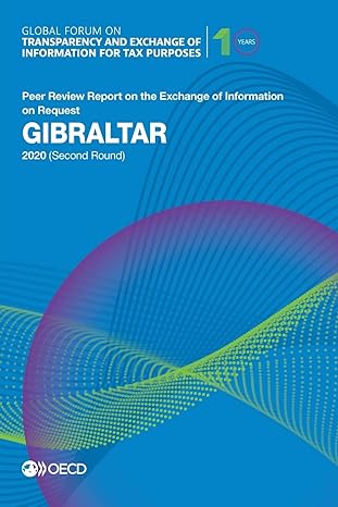 global forum on transparency and exchange of information for tax purposes gibraltar 2020 peer review report