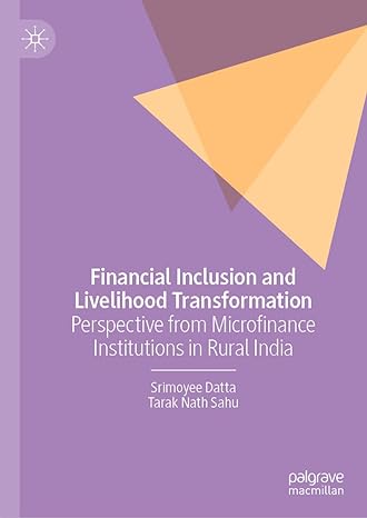 financial inclusion and livelihood transformation perspective from microfinance institutions in rural india