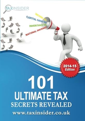 101 ultimate tax secrets revealed 7th edition sarah bradford 0957613903, 978-0957613904