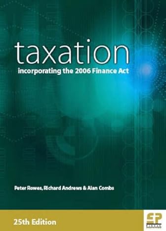 taxation 25th edition richard andrews 0954504887, 978-0954504885