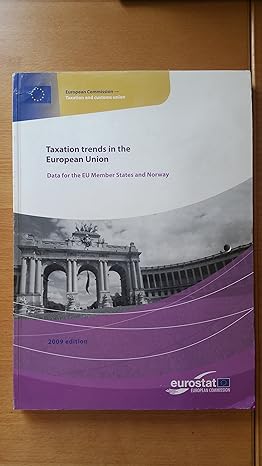 taxation trends in the european union data for the eu member states and norway 2009th edition european