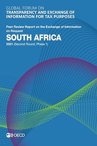 global forum on transparency and exchange of information for tax purposes south africa 2021 peer review