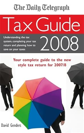 the tax guide 1st edition david genders 1845295374, 978-1845295370