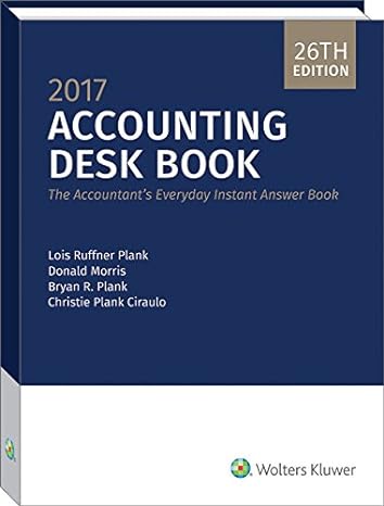 accounting desk book 2017 26th edition lois ruffner plank ,donald morris ,bryan r plank ,christie plank