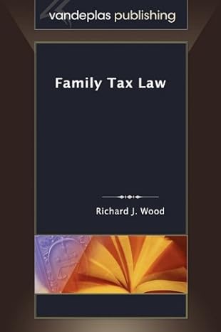 family tax law 1st edition richard j wood 1600421113, 978-1600421112