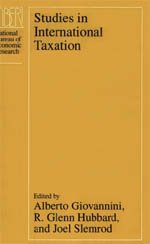 studies in international taxation 1st edition alberto giovannini ,r glenn hubbard ,joel slemrod 0226297012,