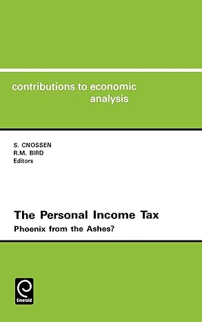 the personal income tax phoenix from the ashes 1st edition sijbren cnossen ,richard m bird ,david clark