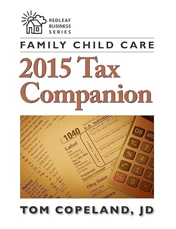 family child care 2015 tax companion 1st edition tom copeland 1605544434, 978-1605544434