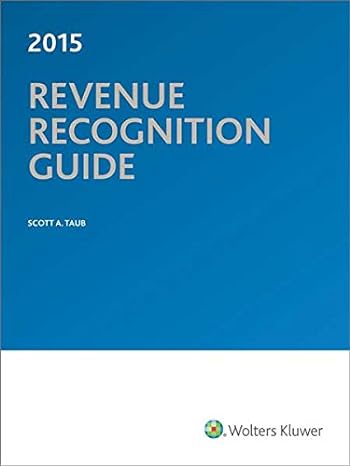 revenue recognition guide 2015th edition cpa scott a taub 080803894x, 978-0808038948