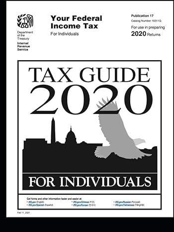 tax guide for individuals publication 17 your federal income tax for individuals 1st edition internal revenue