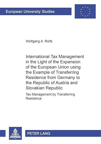 international tax management in the light of the expansion of the european union using the example of