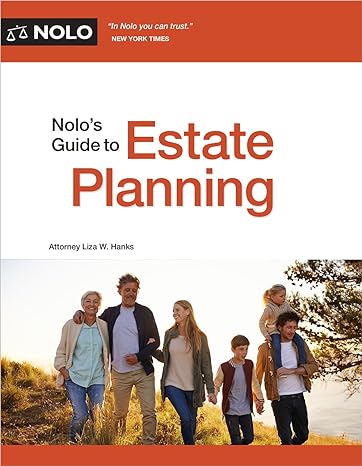 nolos guide to estate planning 1st edition hanks liza attorney 1413331661, 978-1413331660