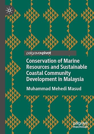 conservation of marine resources and sustainable coastal community development in malaysia 1st edition