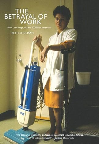 the betrayal of work how low wage jobs fail 30 million americans 1st edition beth shulman b002ke5un6